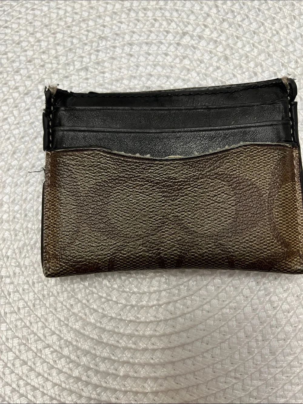 Coach slim card